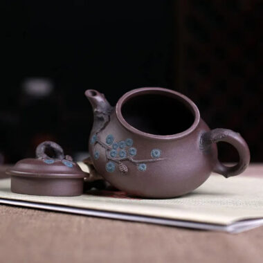 Yixing Zisha Teapot [Pine Needle Pot] (Zi Ni – 230ml)