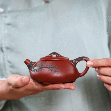 Yixing Zisha Teapot [Pine Needle Shi Piao] (Dahongpao – 200ml)