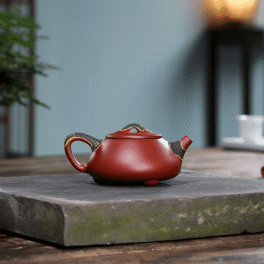 Yixing Zisha Teapot [Pine Needle Shi Piao] (Dahongpao – 200ml)