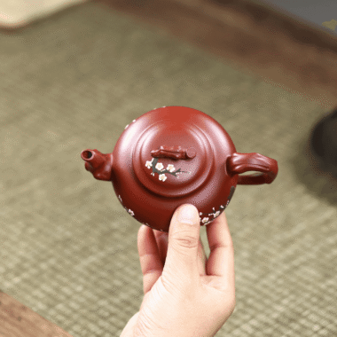 Yixing Zisha Teapot [Plum Bao Chun] (Dahongpao – 220ml)