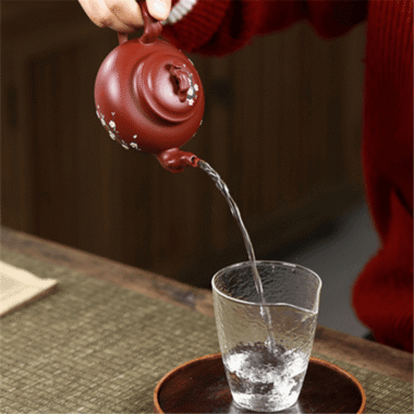 Yixing Zisha Teapot [Plum Bao Chun] (Dahongpao – 220ml)