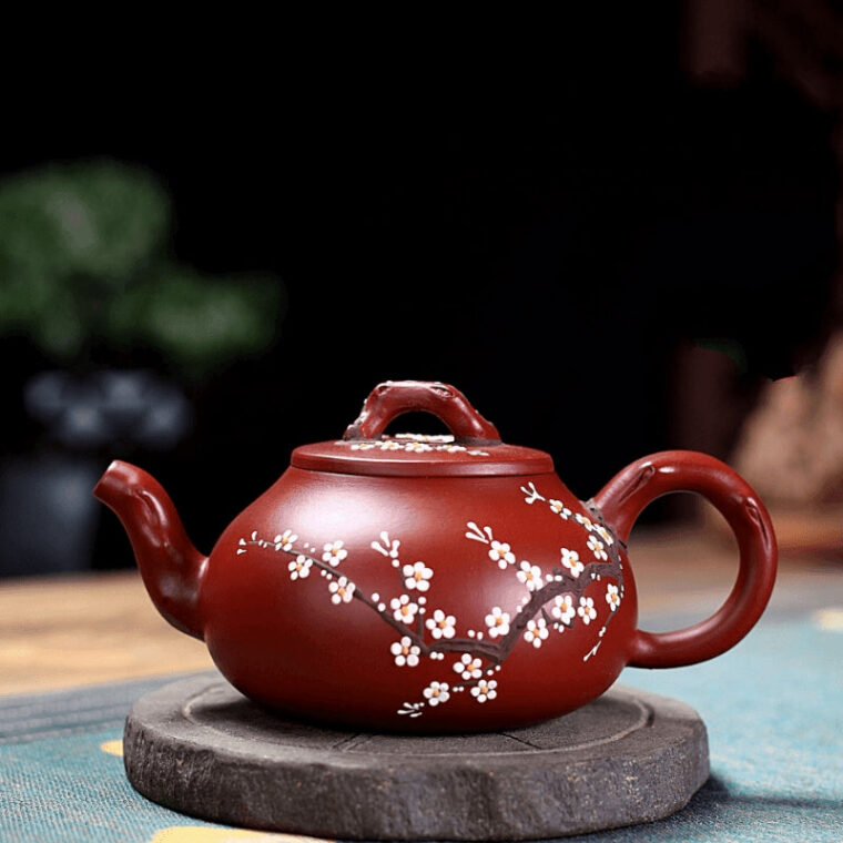 Yixing Zisha Teapot [Plum Pile] (Dahongpao – 325ml)