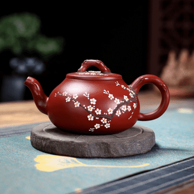 Yixing Zisha Teapot [Plum Pile] (Dahongpao – 325ml)