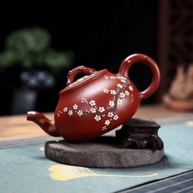 Yixing Zisha Teapot [Plum Pile] (Dahongpao – 325ml)