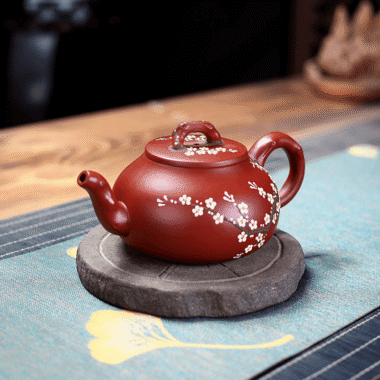 Yixing Zisha Teapot [Plum Pile] (Dahongpao – 325ml)