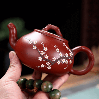 Yixing Zisha Teapot [Plum Pile] (Dahongpao – 325ml)