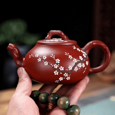 Yixing Zisha Teapot [Plum Pile] (Dahongpao – 325ml)