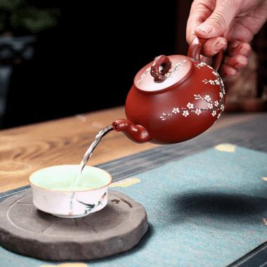 Yixing Zisha Teapot [Plum Pile] (Dahongpao – 325ml)