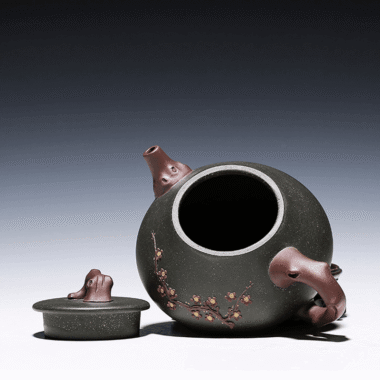 Yixing Zisha Teapot [Plum Shi Piao] (Lu Ni – 300ml)