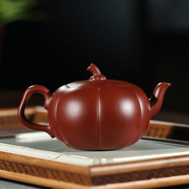 Yixing Zisha Teapot [Pumpkin Pot] (Dahongpao – 200ml)