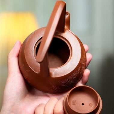 Yixing Zisha Teapot [Rainy Star] (Hong Jiang Po Ni – 260ml)