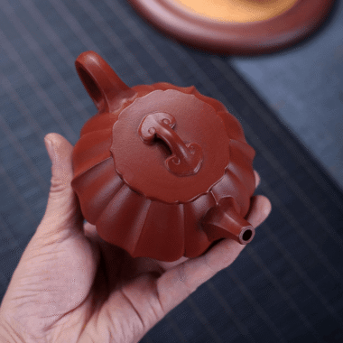 Yixing Zisha Teapot [Ribbed Shi Piao] (Dahongpao -200ml)