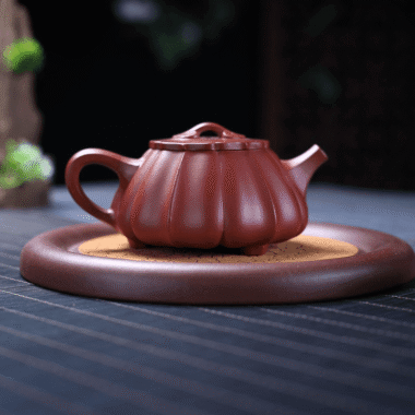 Yixing Zisha Teapot [Ribbed Shi Piao] (Dahongpao -200ml)