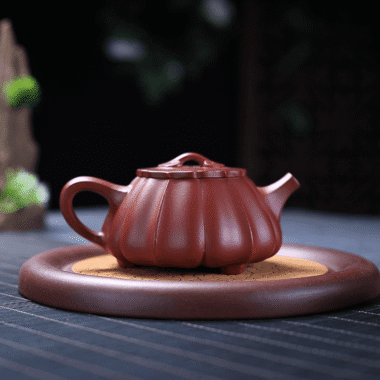 Yixing Zisha Teapot [Ribbed Shi Piao] (Dahongpao -200ml)