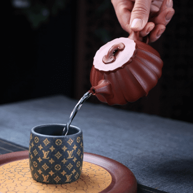Yixing Zisha Teapot [Ribbed Shi Piao] (Dahongpao -200ml)