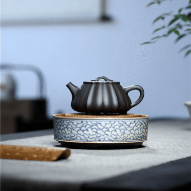 Yixing Zisha Teapot [Ribbed Shi Piao] (Shi Huang – 270ml)