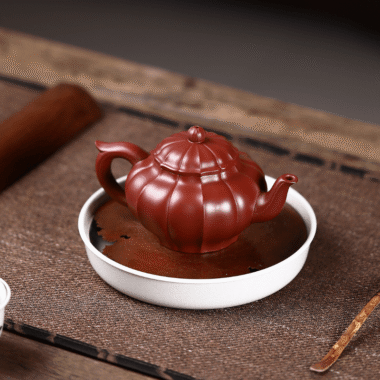 Yixing Zisha Teapot [Ribbed Xiao Ying] (Dahongpao – 200ml)