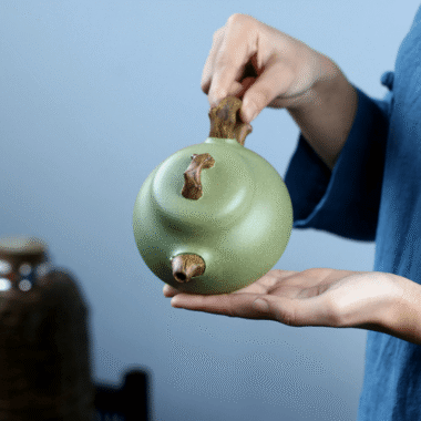 Yixing Zisha Teapot [Ru Ding] (Douqing Sha – 300ml)