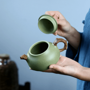 Yixing Zisha Teapot [Ru Ding] (Douqing Sha – 300ml)