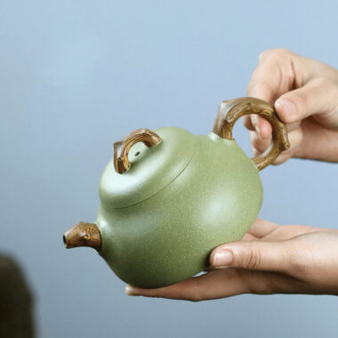 Yixing Zisha Teapot [Ru Ding] (Douqing Sha – 300ml)