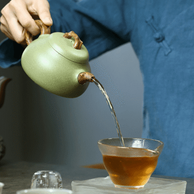 Yixing Zisha Teapot [Ru Ding] (Douqing Sha – 300ml)