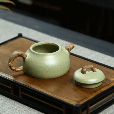 Yixing Zisha Teapot [Ru Ding] (Douqing Sha – 300ml)