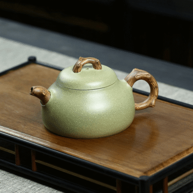 Yixing Zisha Teapot [Ru Ding] (Douqing Sha – 300ml)