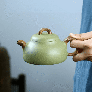 Yixing Zisha Teapot [Ru Ding] (Douqing Sha – 300ml)