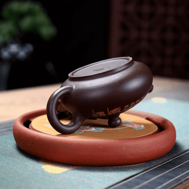 Yixing Zisha Teapot [Ruding] (Zi Ni – 270ml)