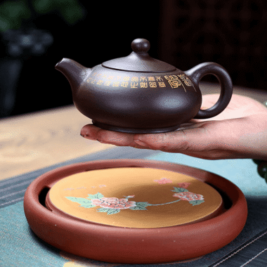 Yixing Zisha Teapot [Ruding] (Zi Ni – 270ml)