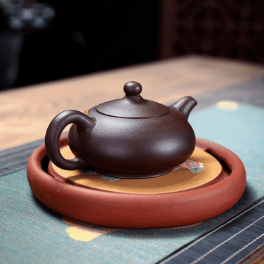 Yixing Zisha Teapot [Ruding] (Zi Ni – 270ml)