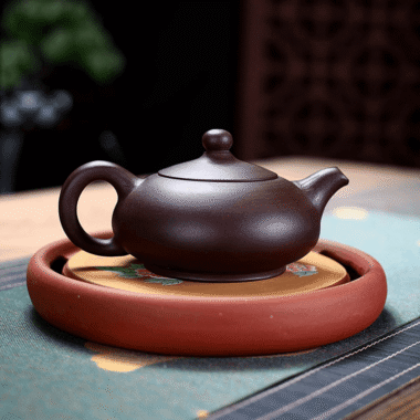 Yixing Zisha Teapot [Ruding] (Zi Ni – 270ml)