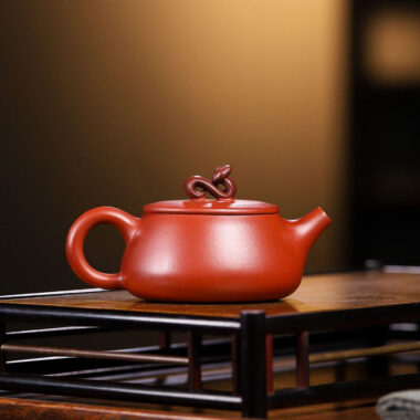Yixing Zisha Teapot [Ruyi Shi Piao] (Dahongpao – 170ml)