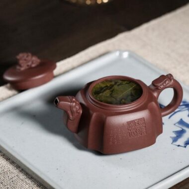 Yixing Zisha Teapot [Sanxing Gao Zhao] (Zi Ni – 300ml)
