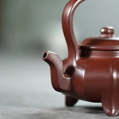 Yixing Zisha Teapot [Sanzu Tibi] (Zi Ni – 270ml)