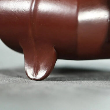 Yixing Zisha Teapot [Sanzu Tibi] (Zi Ni – 270ml)