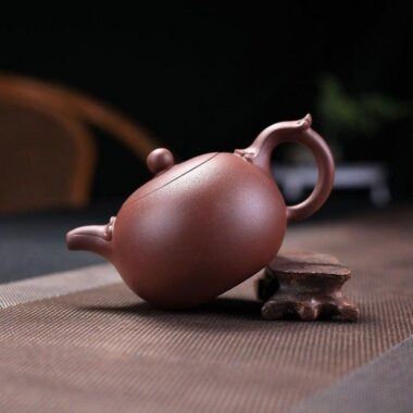 Yixing Zisha Teapot Set [Wishful Xishi] (Zi Ni – 240ml)