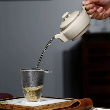 Yixing Zisha Teapot [Shang Xin Qiao] (Bai Duan Ni – 300ml)