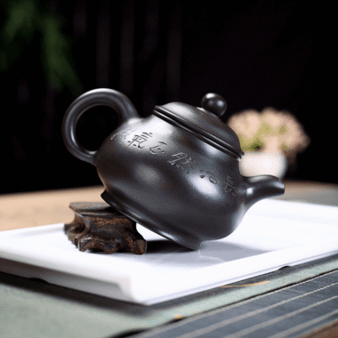 Yixing Zisha Teapot [Shanshui Pun Pot] (Shi Huang – 330ml)