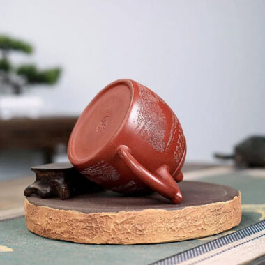 Yixing Zisha Teapot [Shanshui Qin Quan] (Hong Qing Shui Ni – 300ml)