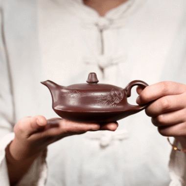 Yixing Zisha Teapot [Shanshui Quhu] (Zi Ni – 190ml)