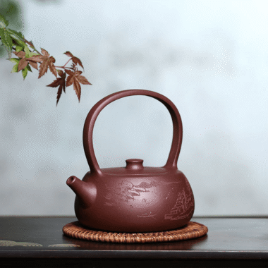 Yixing Zisha Teapot [Shanshui Tiliang] (Zi Ni – 270ml)