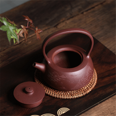 Yixing Zisha Teapot [Shanshui Tiliang] (Zi Ni – 270ml)