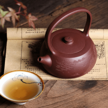 Yixing Zisha Teapot [Shanshui Tiliang] (Zi Ni – 270ml)