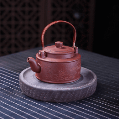 Yixing Zisha Teapot [Shanshui] (Zi Ni – 320ml)