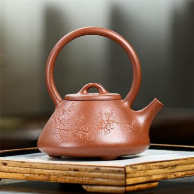 Yixing Zisha Teapot [Shi Piao Tiliang] (Hong Jiang Po Ni – 250ml)