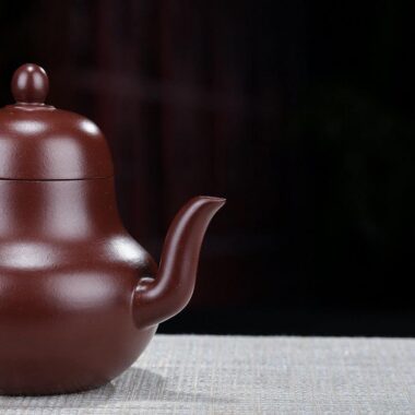 Yixing Zisha Teapot [Si Ting] (Zi Zhu Ni – 200ml)