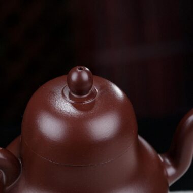 Yixing Zisha Teapot [Si Ting] (Zi Zhu Ni – 200ml)