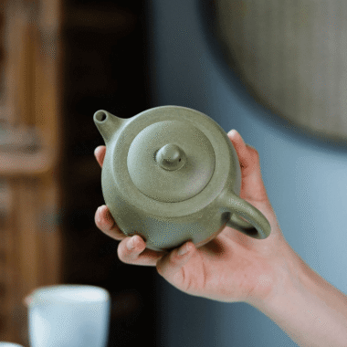Yixing Zisha Teapot [Skyline] (Douqing Sha – 290ml)