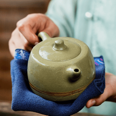 Yixing Zisha Teapot [Skyline] (Douqing Sha – 290ml)